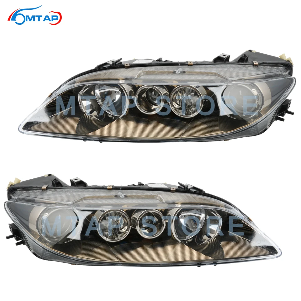 Налобный фонарь MTAP светильник сборе черный золотистый серебристый галогенный