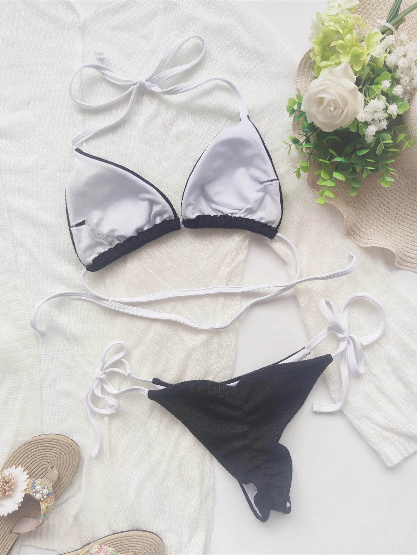 

Women's Bathing Suits Brazilian Thongs Sexy Bikini Set Swimsuit Micro Push Up Summer Beach Swimwear 2021 New Feminine Bikinis