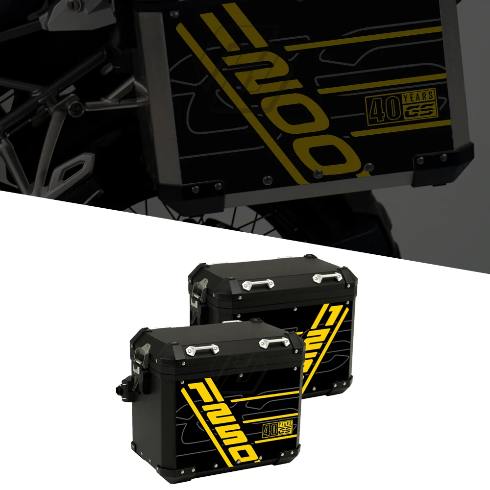 

Наклейка для BMW 2004-2021 R1200GS R1250GS Приключения Adv Panniers 40 лет GS