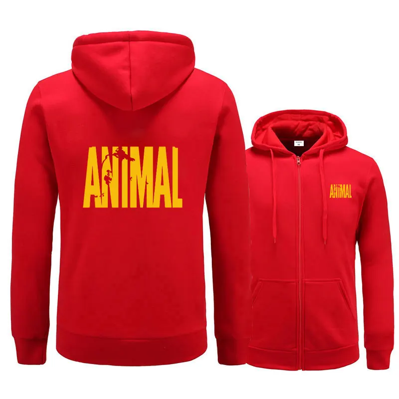 Толстовки мужские 2020 осень зима Musclefitting Бодибилдинг животное фитнес Толстовка