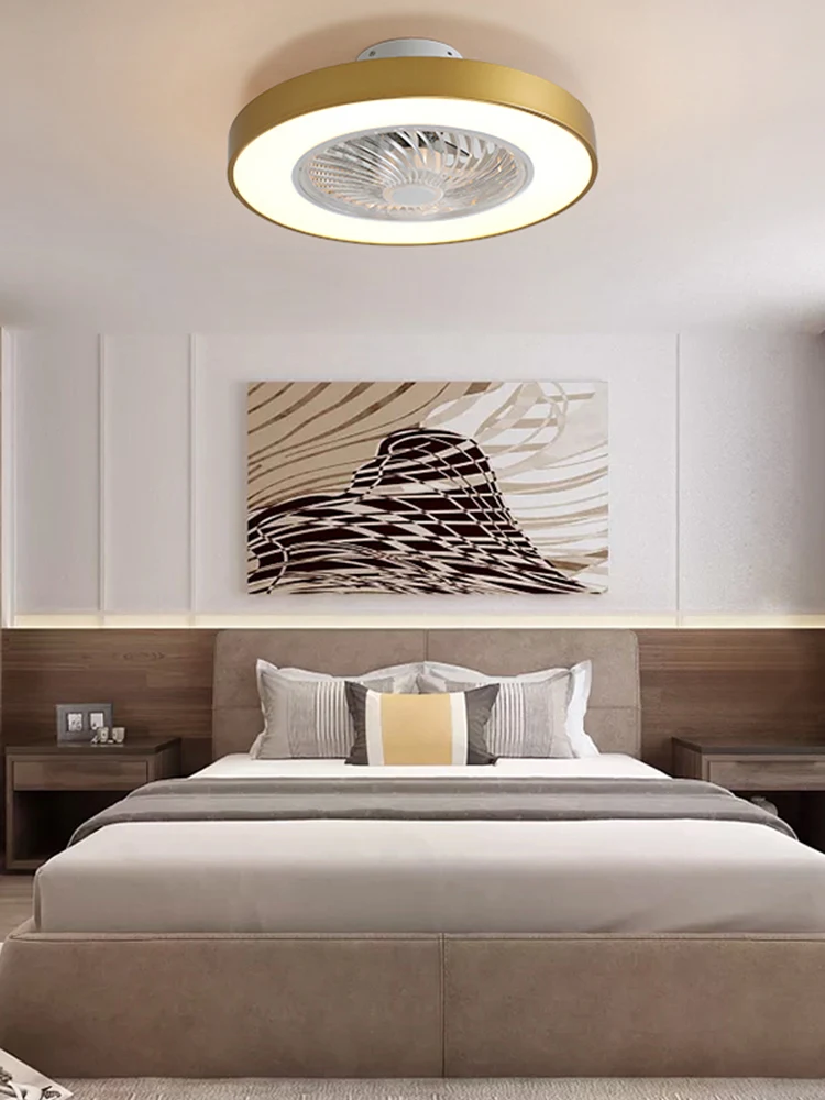 Потолочный вентилятор MOONSHADOW с подсветкой и дистанционным управлением в