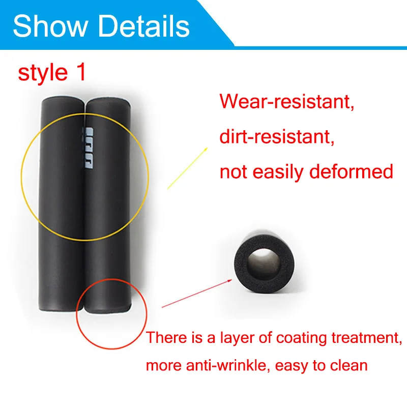 

ODI MTB Bike Handlebar Grips 2.2MM Anti-skid Bicycle Handlebar Grips Cover Soft Mountain Bike Grip cycling Accessories
