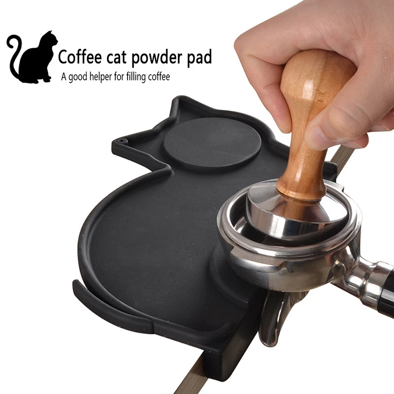 Кухонный силиконовый коврик для темпера кофе настольный нескользящий мягкий