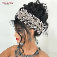 youlapan hp312 bridal headpieces comb luxury rhinestone headwear bridal tiaras wedding hair accessories hair jewelry headband