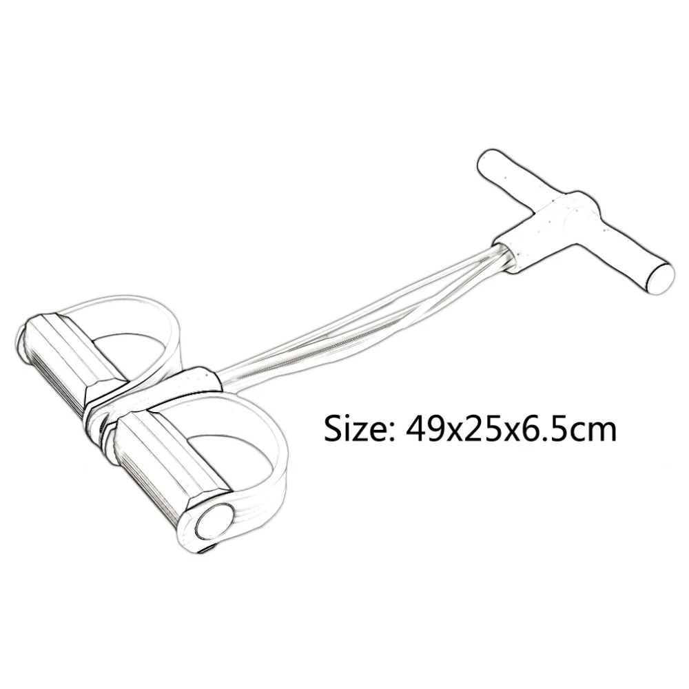 Эспандер латексный для фитнеса 4 трубки эспандер эластичные ленты тренажер