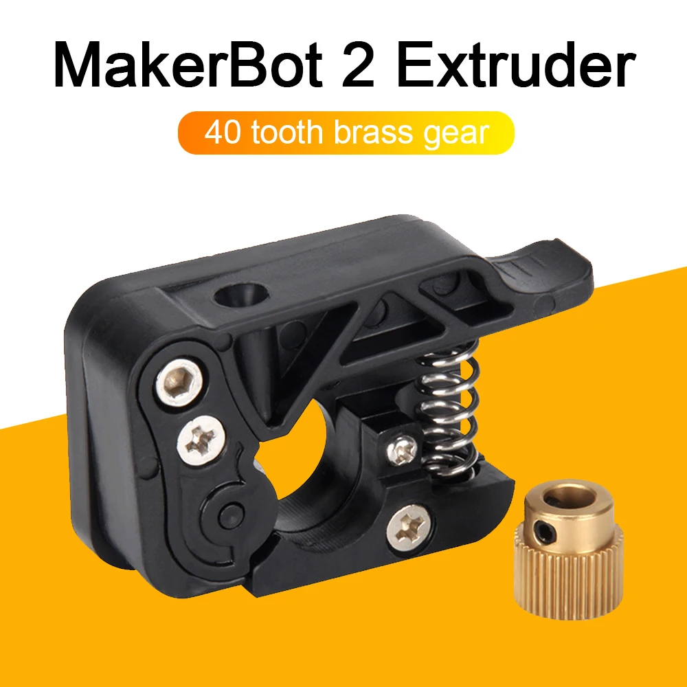

MK10 Extruder Plastic 1.75mm Filament Feed Device Kit Extruder Replacement 3D Printer Upgraded Accessories for Makerbot