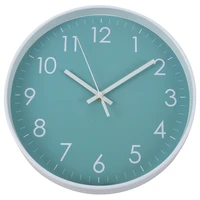 modern simple wall clock indoor non ticking silent movement wall clock for officebathroomlivingroom decorative 10 inch t