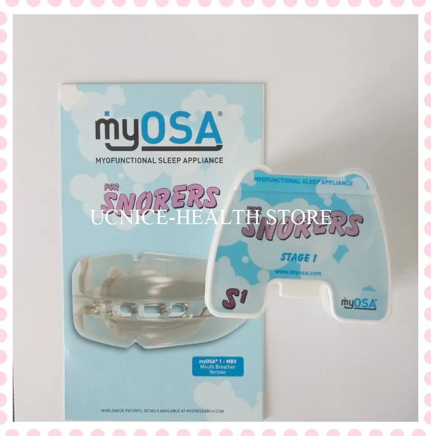 Стоматологический прибор для Сна S1 стоматологический аппарат MyOSA храпа дышащий