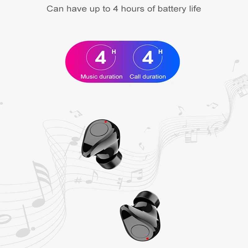 Беспроводные bluetooth-наушники Гарнитура Наушники с шумоподавлением и микрофоном