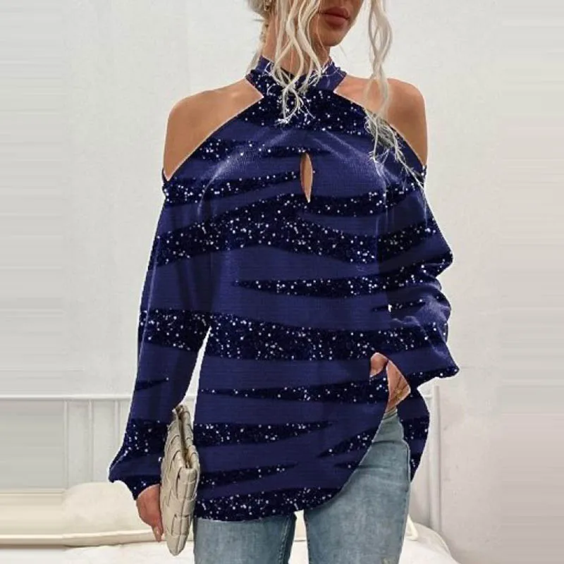 Пикантные футболки с открытыми плечами женские модные топы длинным рукавом и