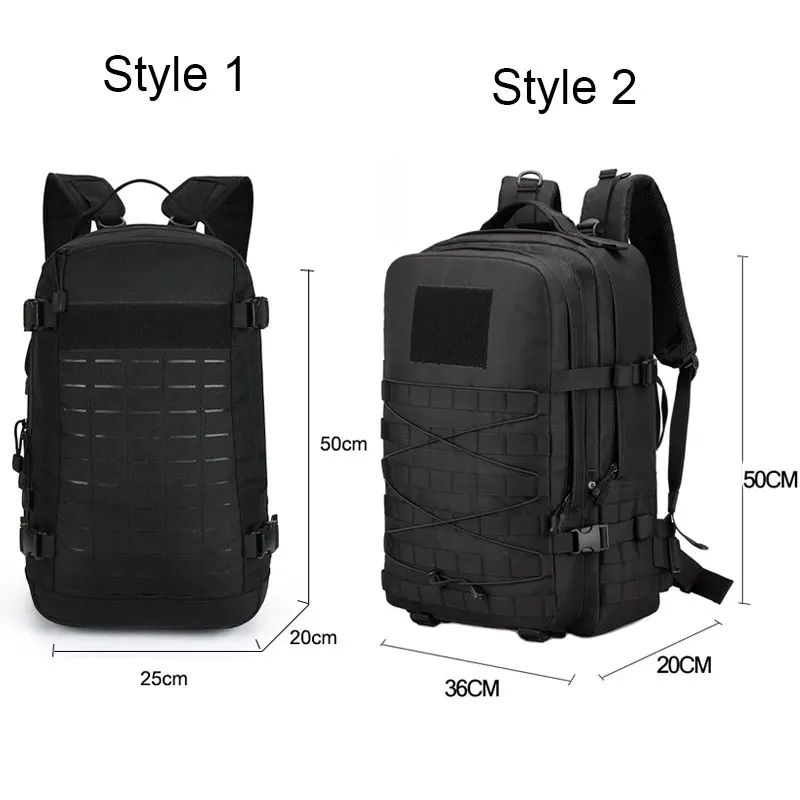 Большой походный рюкзак для мужчин Камуфляжный армейский Молл военная сумка