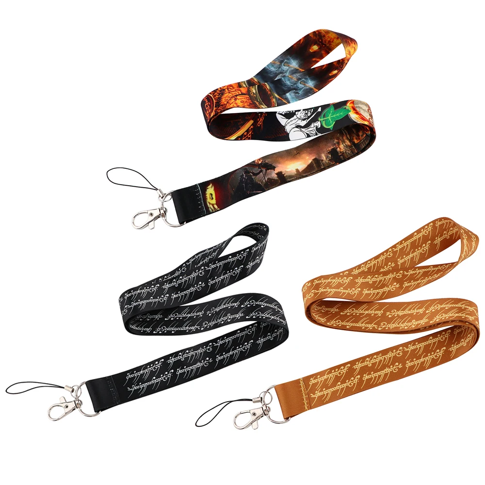 Ремешок на шею CB916 для ключей классический шнурок идентификационных карт брелок