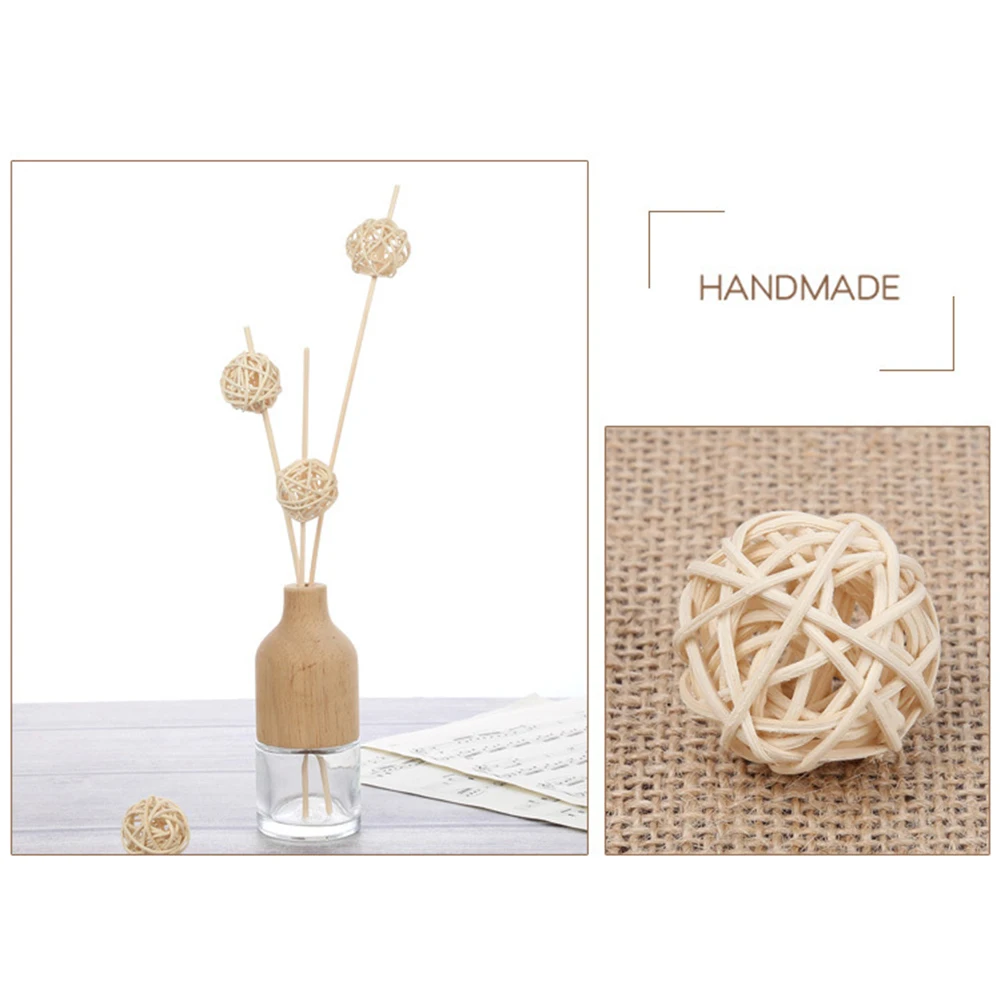 5pcs Daisy Flower Rattan Reeds Fragrance Diffuser Non-fire Replacement Refill Sticks Home Living Room Aromatic Incense
