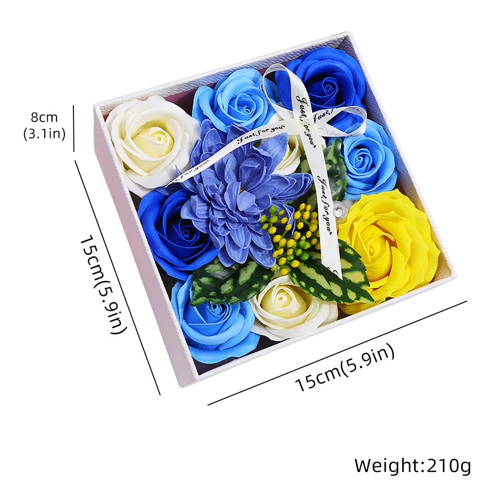

Beautiful Valentine Day Soap Flower Artificial Dried With Rose Shape Wedding Home Festival Gift For Creating Romantic Atmosphere