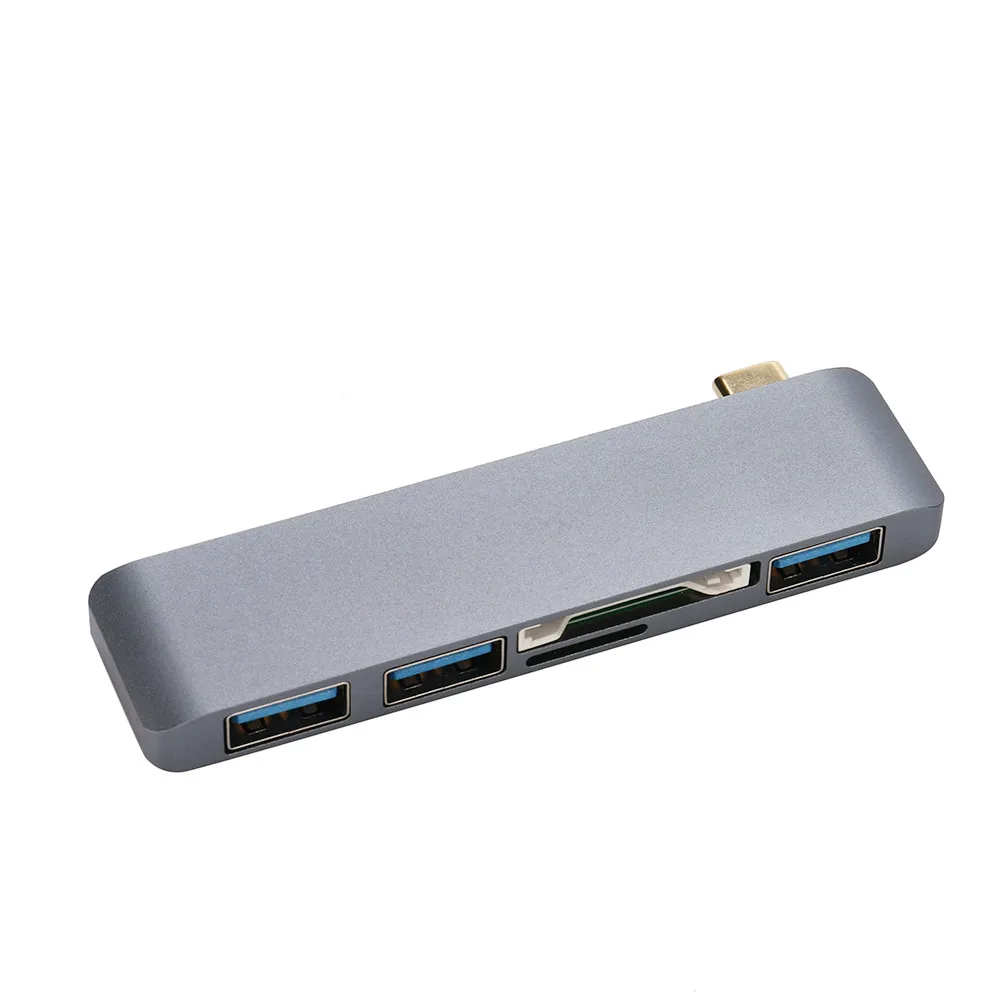 Кард ридер Портативный высокоскоростной портативный алюминиевый type C USB 3 0 в 1