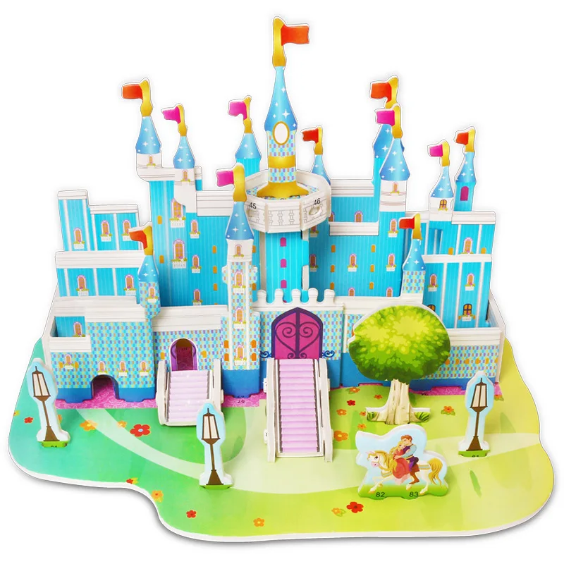 Juegos de construcci&oacute;n Montessori para ni&ntilde;os y ni&ntilde;as, puzle 3d de madera, juegos educativos de caja secreta-1