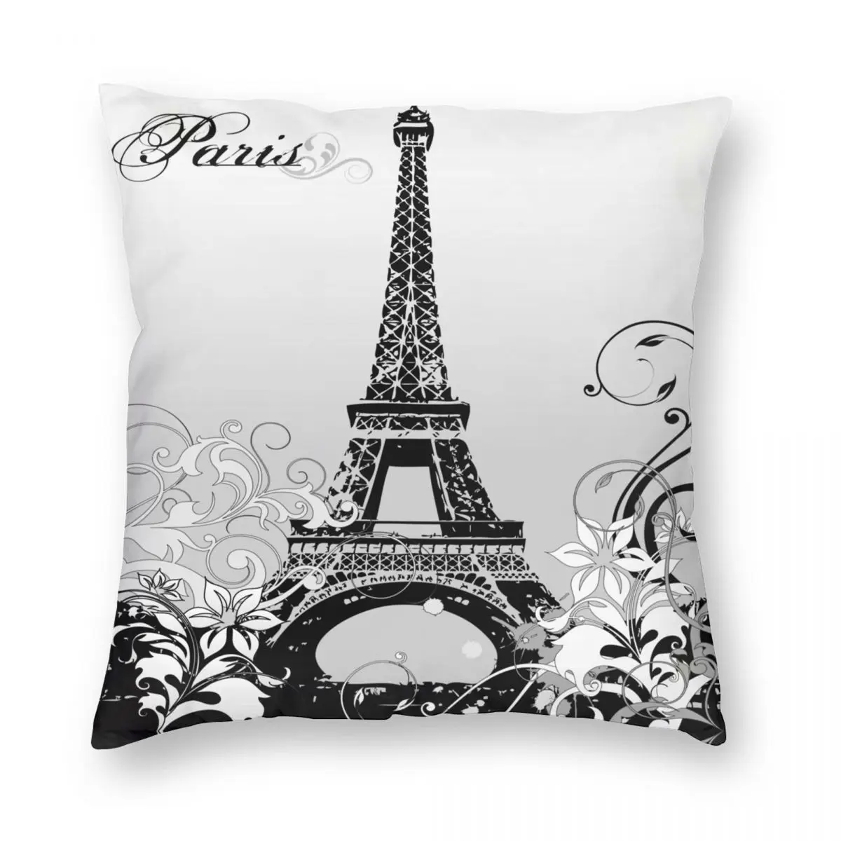 Чехол с изображением Эйфелевой башни Парижа подушки из полиэстера и льна