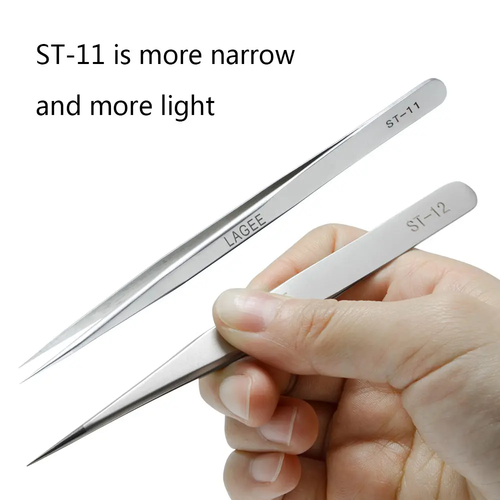 LAGEE Профессиональный пинцет для наращивания ресниц 3D норковый объемный