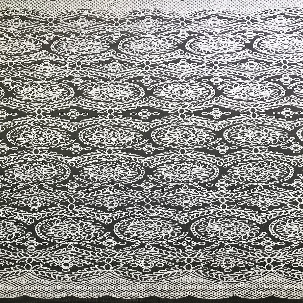 

Fashion African Pure White Bridal Wedding Tulle Lace 5 Yard With Glued Glitter Super Quality Evening Dress Women Material Fabric