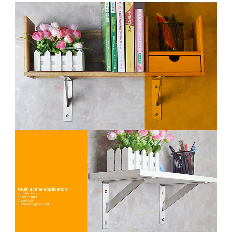 Треугольный угловой кронштейн тяжелая опора настенный для настольной