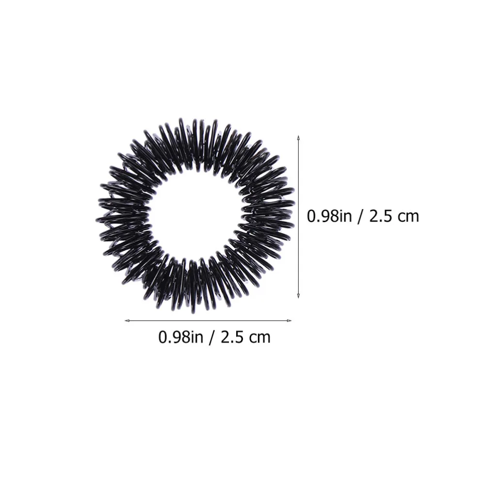 

9Pcs Finger Ring Medicine Metal Ring Acupressure Finger Massager