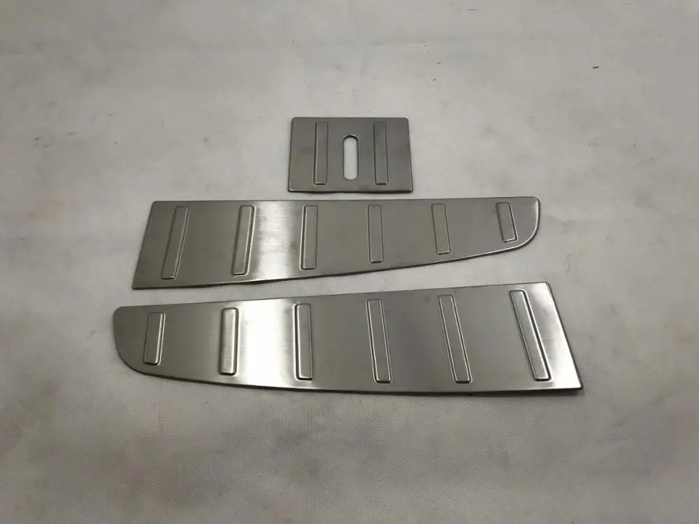 Автомобильные аксессуары для Tesla Model X протектор внутреннего заднего бампера