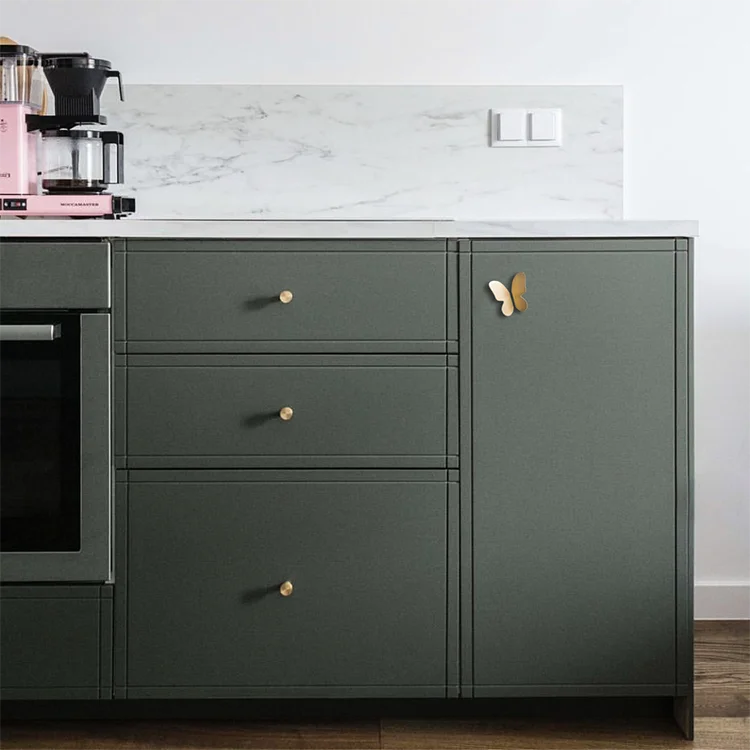 Скандинавская Роскошная латунная ручка для одежды дверцы шкафа ящиков мебели