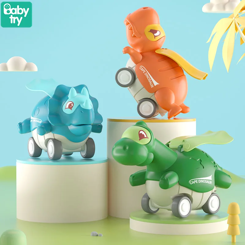

Мультяшный автомобиль, детские игрушки для малышей, мальчиков 0-12 месяцев, мини-кардо, игрушки Монтессори для детей 1-2-3 лет, малыш, Рождествен...