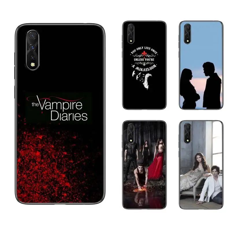 

Vampire Diaries Stefan Damon Salvatore Phone Case For Redmi 4X 5plus 6 7 8 9 A Note 4 8 T 9 10 pro Cover Fundas Coque