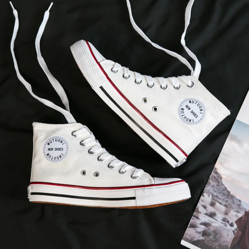 2021 Sneakers Women Vulcanized Shoes Canvas Classics Shoe Casual Flats Female Shoes Spring/Autumn Round Toe Basic Design