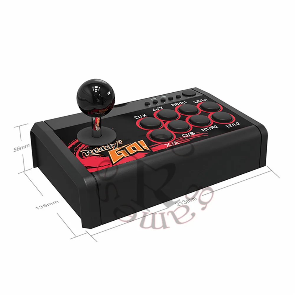 Новый 4в1 аркадный боевой проводной джойстик Кулисный контроллер поддерживает