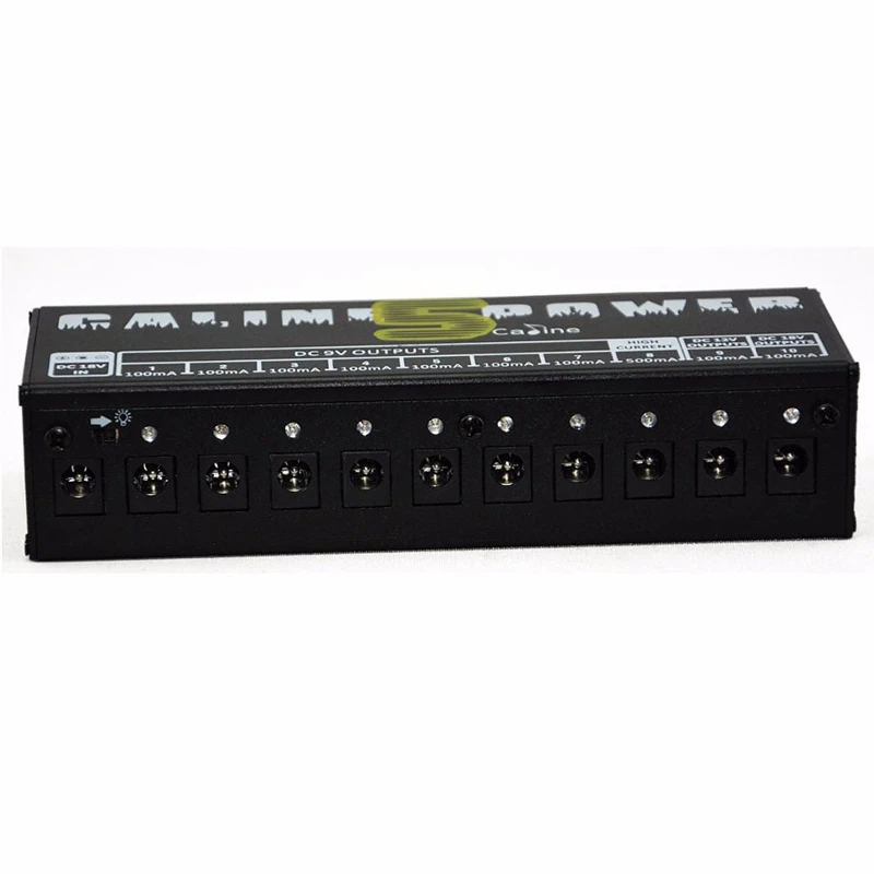 Caline Cp-05 Guitar Effect Pedal Power 10 Isolated Output 18V with Voltage Short Circuit / Overcurrent Protection | Спорт и