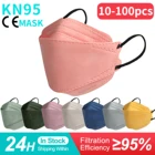 Маска Рыбная ffp2, 4 слоя, многоразовая, для респиратора