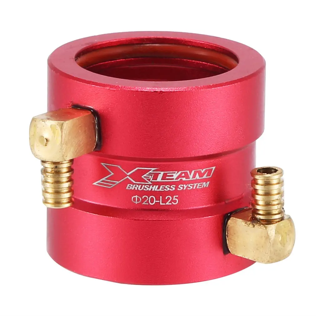 

X-TEAM 2025 All-metal Water Cooling Jacket For 2030/2040 Brushless Motor Water Cooling Jacket For RC Boat Brushless Motor