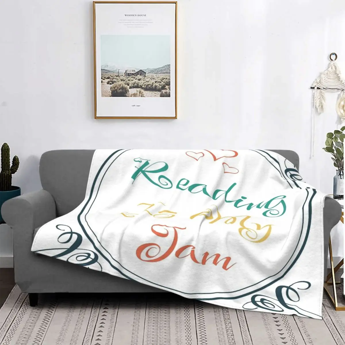 

Чтение-это мой джем-Манта кукро для камеры, одеяло с капюшоном, 1 Манта