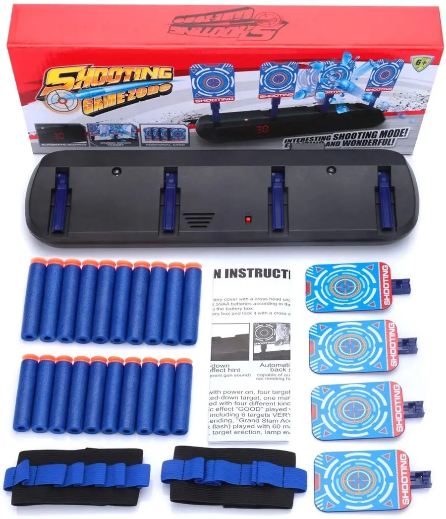 

Electronic Scoring Moving High Precision Auto Reset Electric Target for Nerf Toys Outdoor Sports Fun Toys Gun Dropshipping