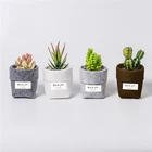 Настольная корзина для хранения мелочей, мясистый цветок, маленькая милая корзина для хранения, компактные мешки для хранения, Органайзер