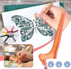 Режущие инструменты для рукоделия, вращающееся на 360 градусов лезвие с гироскопом, режущий инструмент для рукоделия с тремя режущими головками, лезвие для ручки, Прямая поставка