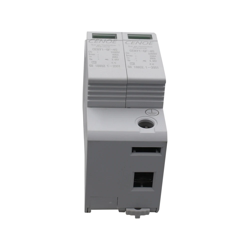 DC 2P PV SPD 1000V 500V 20KA ~ 4kA A grade lightning arrester power защита от перенапряжения с высокой токовой