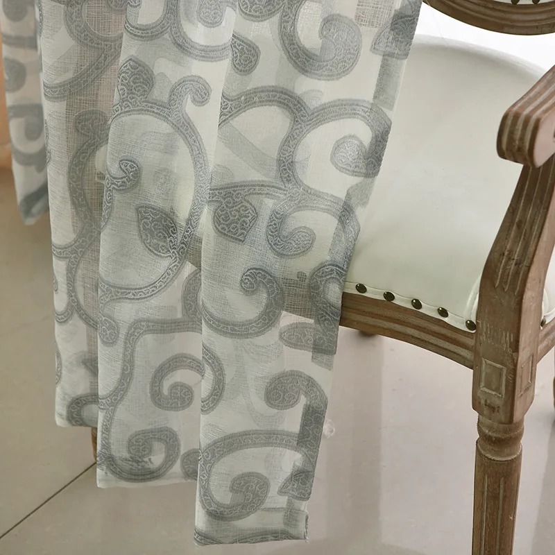 Серые шторы для дома серые готовые занавески ткань тюля фиолетовые окна гостиная