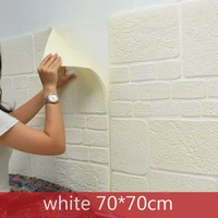 70cmx70cm 3d wall stickers brick pattern waterproof self self adhesive wallpaper room home decor for kids bedroom living sticker