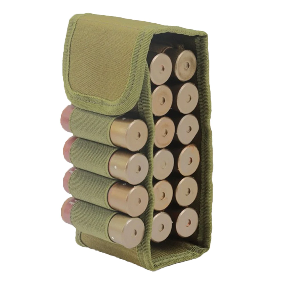 Тактический 12GA Пуля для дробовика портативный Molle 16 патронов держатель