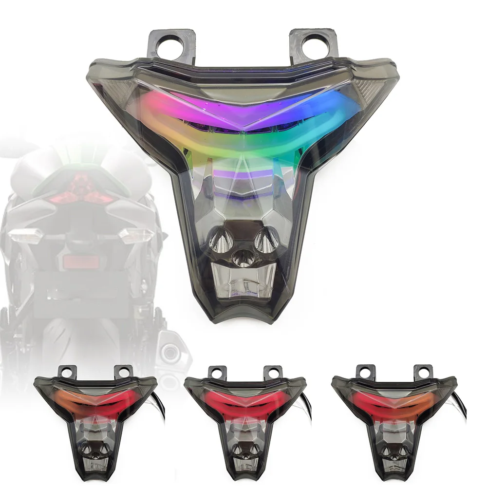 

LED Brake Tail Light Turn Signal For KAWASAKI Z1000 ZX10R ZX-10RR ZX-6R Z400 NINJA 400 ZX25R Motorcycle Accessories Blinker Lamp