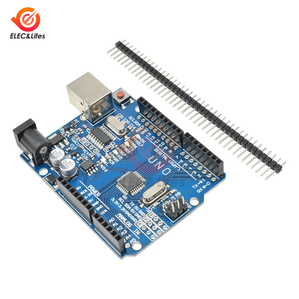 Макетная плата для Arduino UNO R3 CH340 ATmega328P Mega328 макетная 16 МГц CH340G USB драйвер типа B