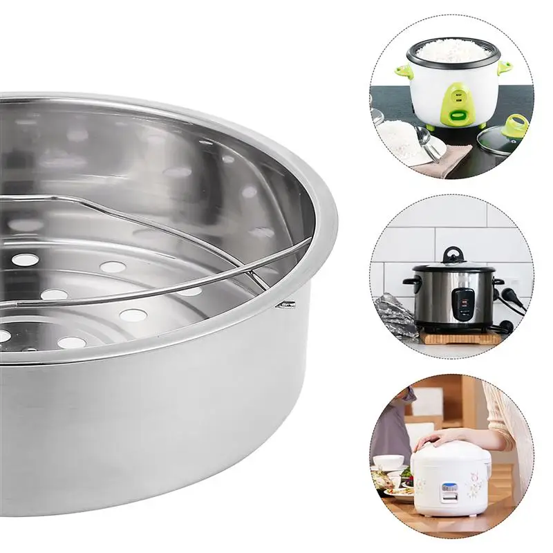 

Steamer Basket Stainless Steel Steaming Rack Kitchen Mesh Food Steamer