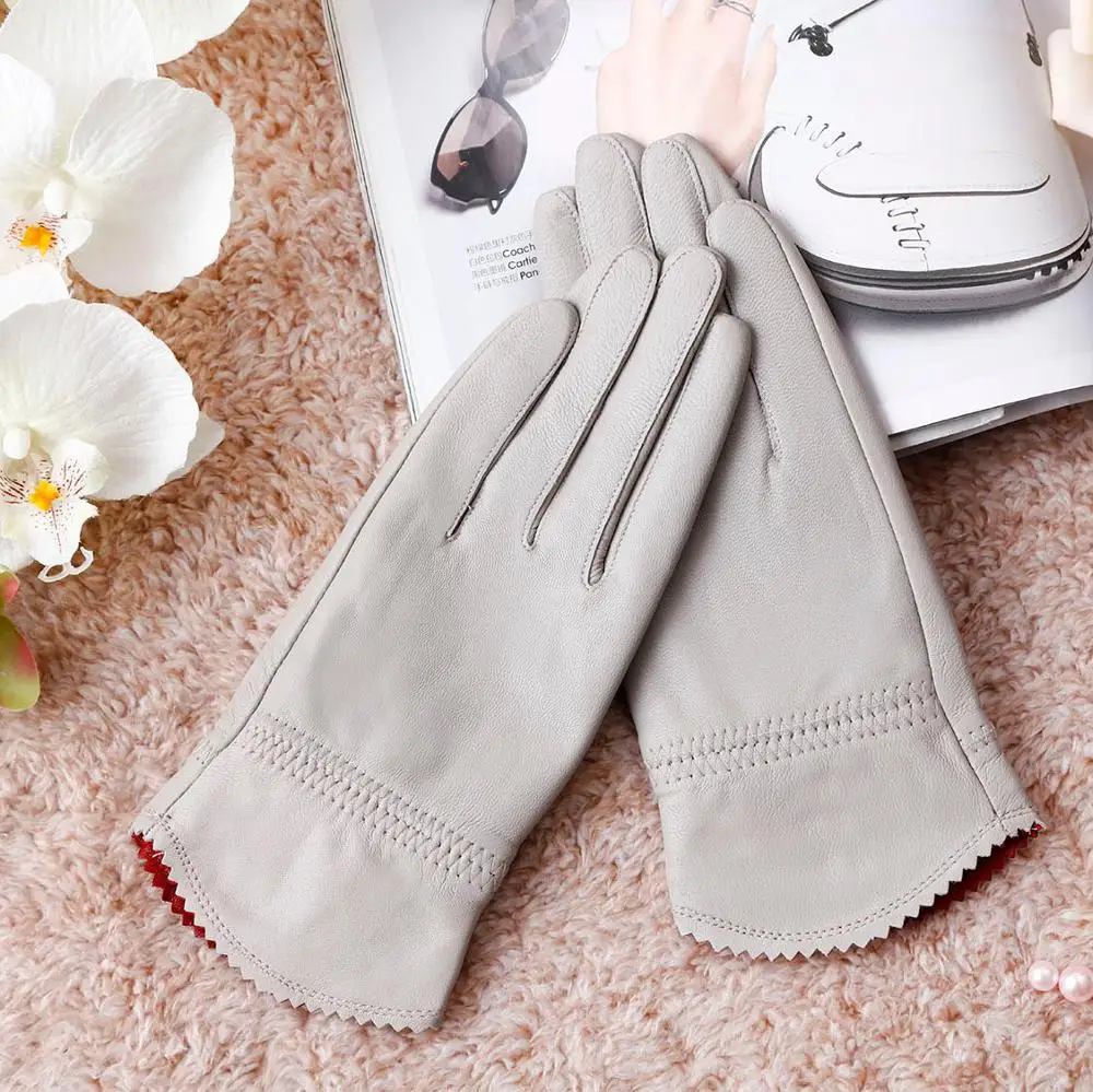 Женские перчатки из натуральной кожи зимние теплые овечьей 2019|sheepskin gloves|womens thermal