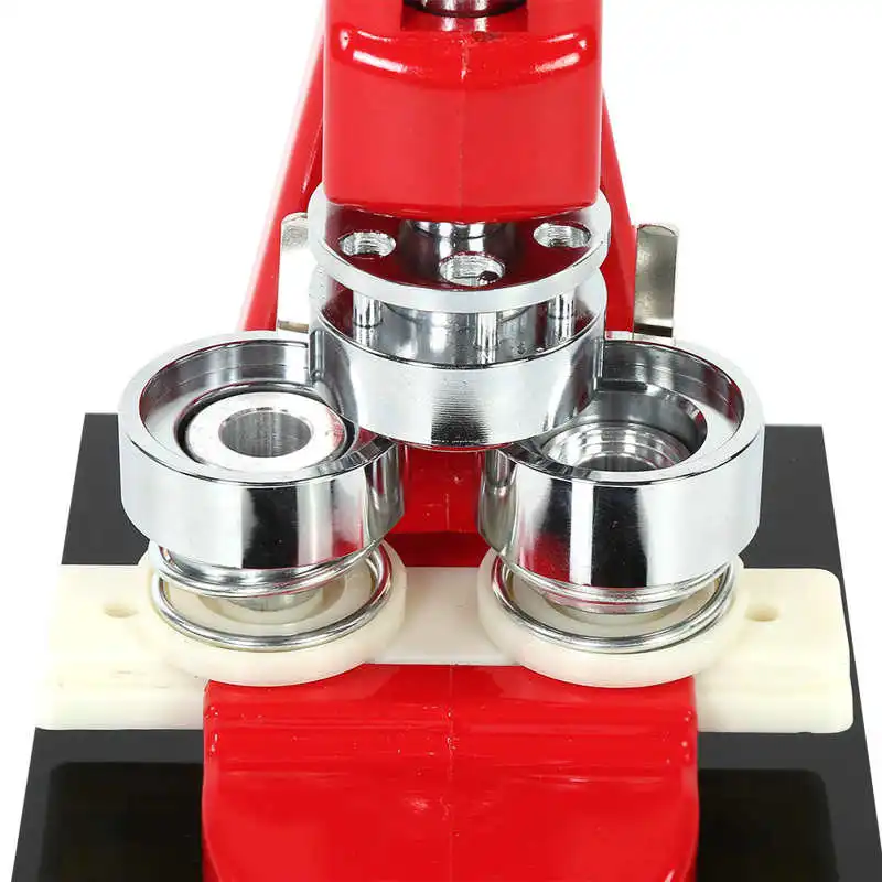 

WALFRONT 3.2cm Aluminum Alloy Badge Maker Punch Press Maker Machine With 1000 Circle Button Parts+Circle Cutter Home Sewing