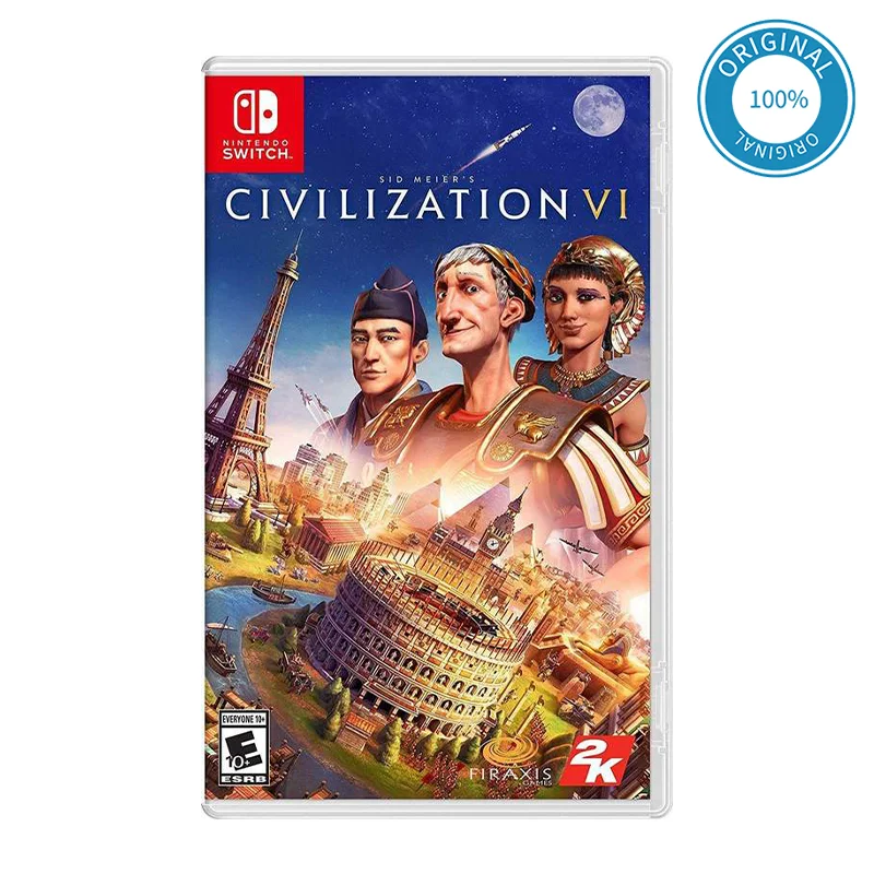 

Nintendo Switch Game Deals - Sid Meier's Civilization VI - Stander Edition - games Cartridge Physical Card