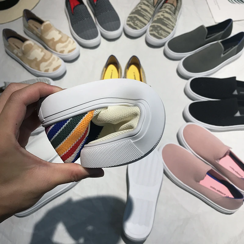 Туфли Lefu женские универсальные простые вязаные туфли лодочки повседневная обувь