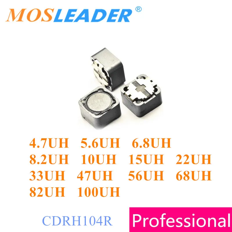 Mosleader 1000pcs CDRH104R 4.7UH 5.6UH 6.8UH 8.2UH 10UH 15UH 22UH 33UH 47UH 56UH 68UH 82UH 100UH CDRH104 CD104 Power inductors